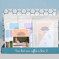 Blue Coffee Box