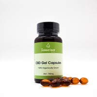 Naked Leaf CBD - Gel Capsules Box